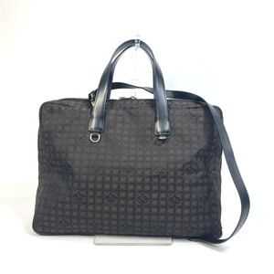 CHANEL Brown Leather Shoulder Bag